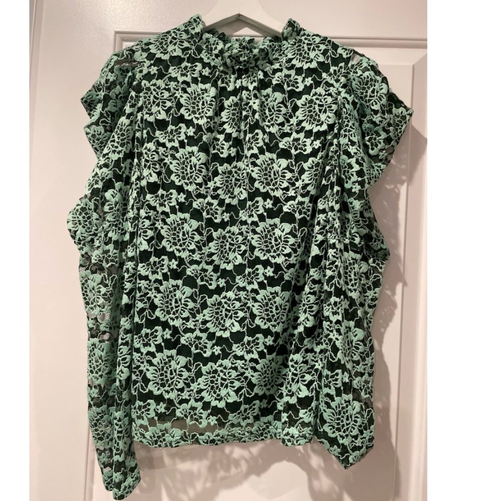ACOS&A Lace Shirt Green NEW